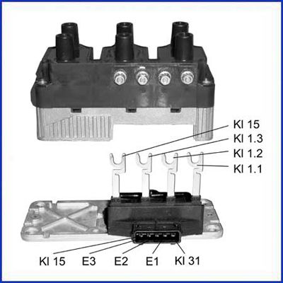 HITACHI Катушка зажигания 138434