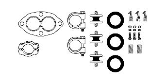 HJS montavimo komplektas, išmetimo sistema 82 23 4076