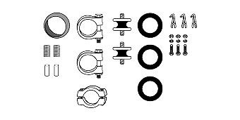 HJS Монтажный комплект, система выпуска 82 23 4137