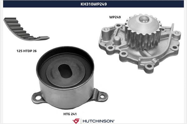 HUTCHINSON Водяной насос + комплект зубчатого ремня KH 310WP249