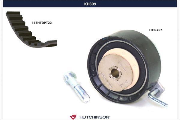 HUTCHINSON Комплект ремня ГРМ KH 509