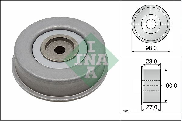 INA kreipiantysis skriemulys, V formos rumbuotas dirža 532 0381 20