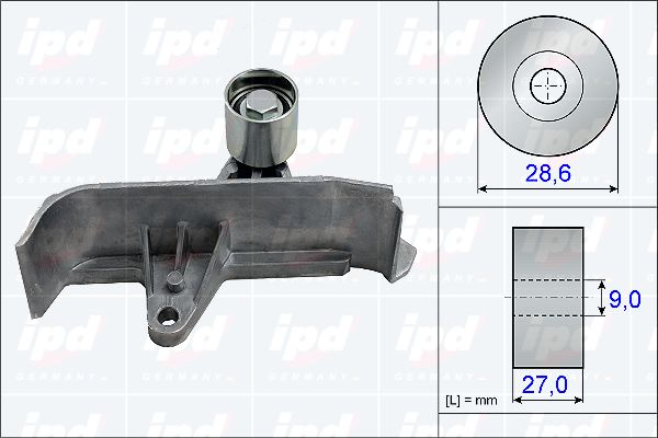 IPD Паразитный / Ведущий ролик, зубчатый ремень 15-3826