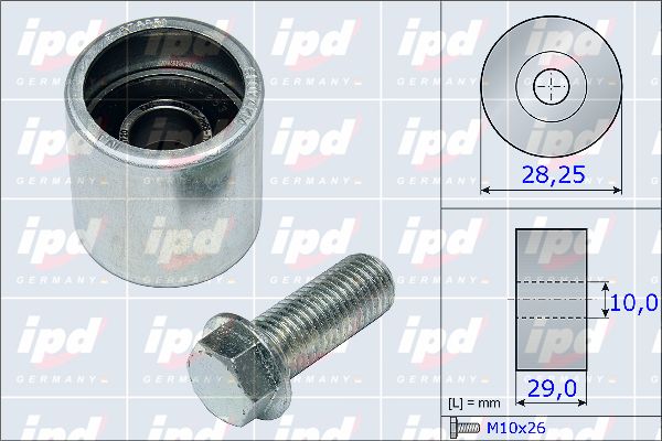 IPD Паразитный / Ведущий ролик, зубчатый ремень 15-3932