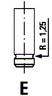 IPSA Впускной клапан VL023700