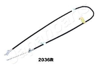 JAPANPARTS trosas, stovėjimo stabdys BC-2036R