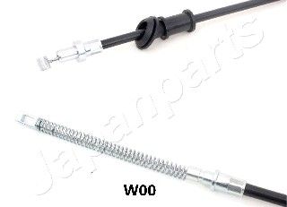 JAPANPARTS trosas, stovėjimo stabdys BC-W00