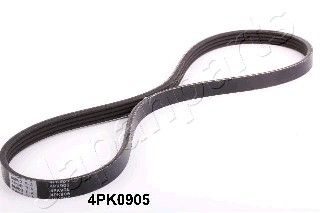 JAPANPARTS V formos rumbuoti diržai DV-4PK0905