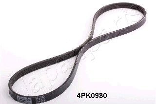 JAPANPARTS V formos rumbuoti diržai DV-4PK0980