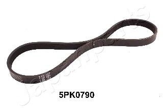 JAPANPARTS V formos rumbuoti diržai DV-5PK0790