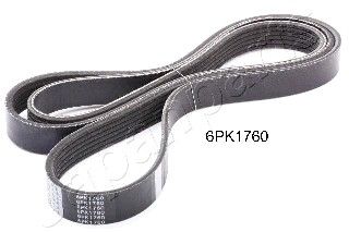 JAPANPARTS V formos rumbuoti diržai DV-6PK1760