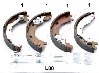 JAPANPARTS Комплект тормозных колодок, стояночная тормозная с GF-L00AF