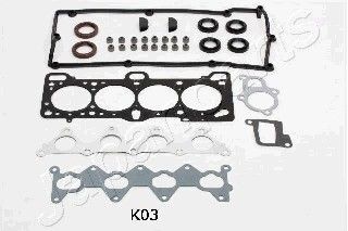 JAPANPARTS Комплект прокладок, головка цилиндра KG-K03