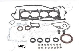 JAPANPARTS Комплект прокладок, двигатель KM-H03