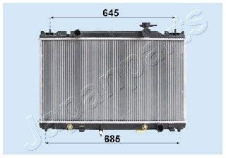 JAPANPARTS radiatorius, variklio aušinimas RDA153118