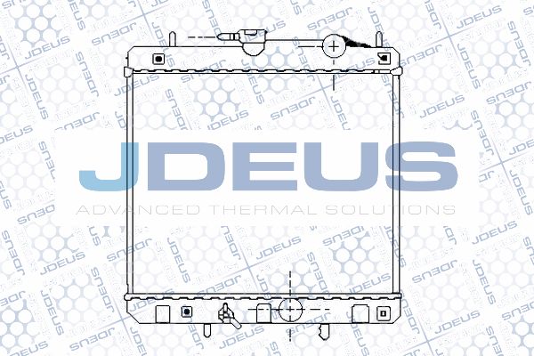 JDEUS radiatorius, variklio aušinimas 009M04