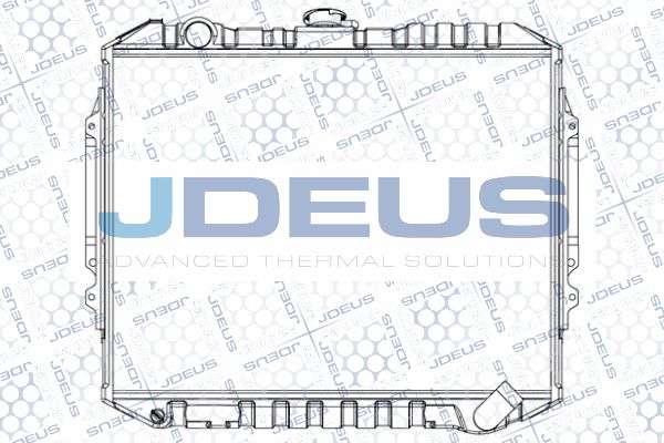 JDEUS radiatorius, variklio aušinimas 018M47