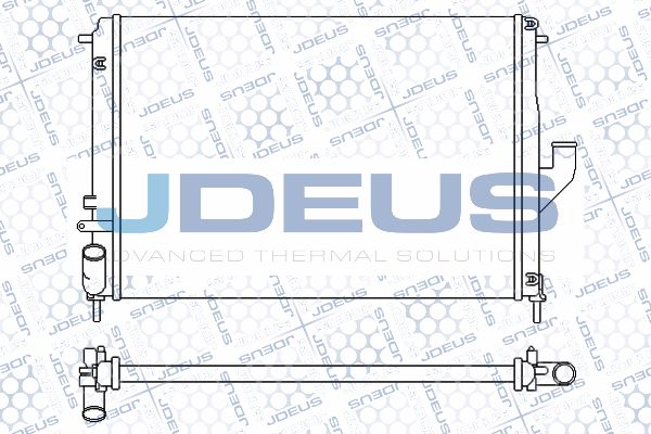 JDEUS radiatorius, variklio aušinimas 023M56