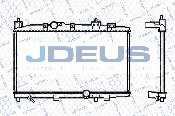 JDEUS radiatorius, variklio aušinimas 028M63