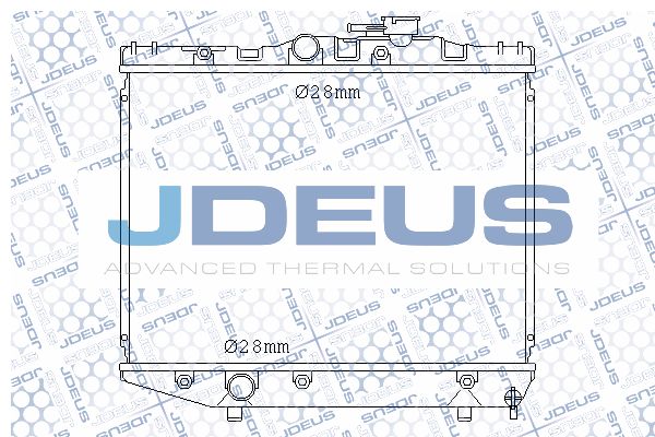 JDEUS radiatorius, variklio aušinimas 028N08