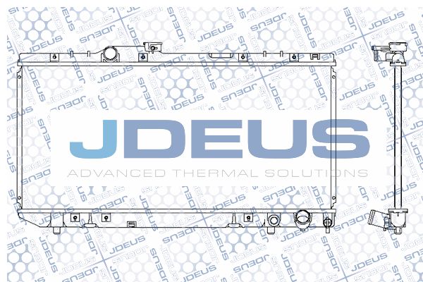 JDEUS Радиатор, охлаждение двигателя 028N52