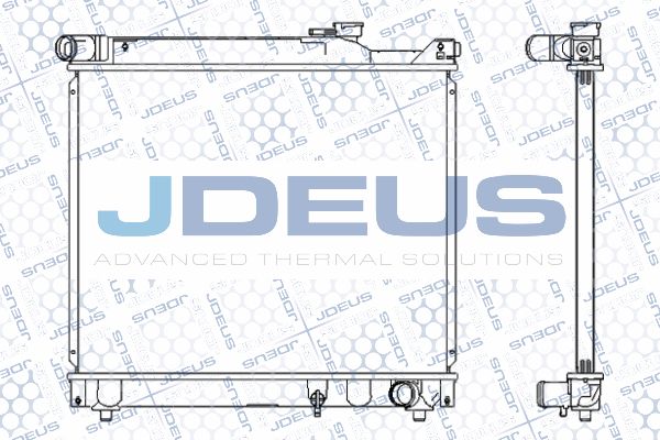 JDEUS radiatorius, variklio aušinimas 042M15