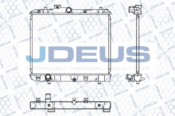 JDEUS radiatorius, variklio aušinimas 042M26