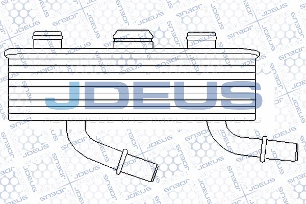 JDEUS Масляный радиатор, автоматическая коробка передач 405M16