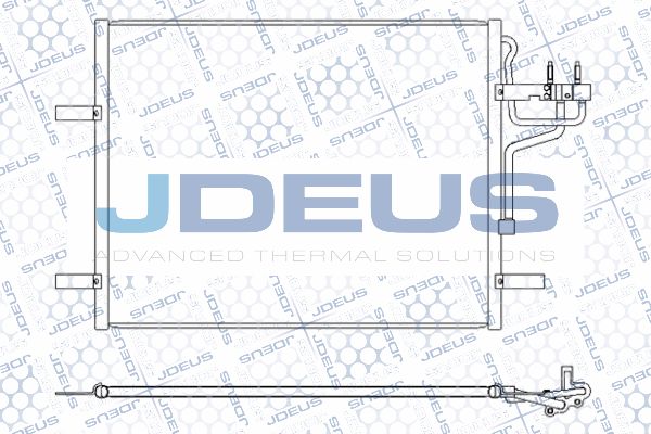 JDEUS Конденсатор, кондиционер 712M17