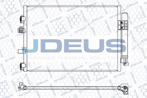 JDEUS Конденсатор, кондиционер 712M42