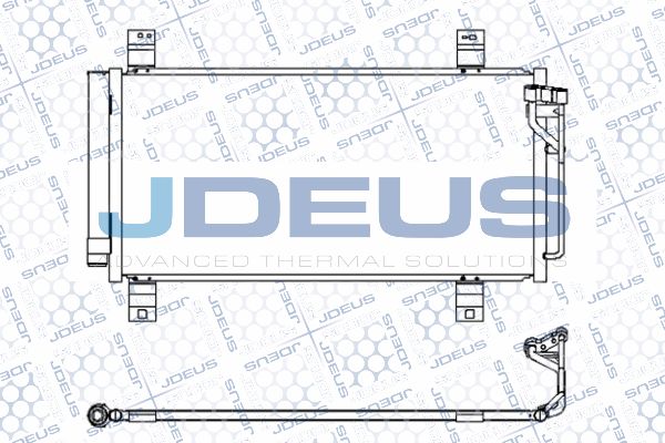 JDEUS Конденсатор, кондиционер 716M36