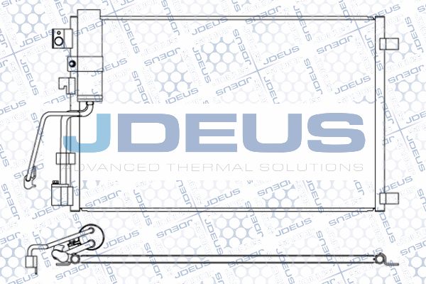 JDEUS Конденсатор, кондиционер 719M62