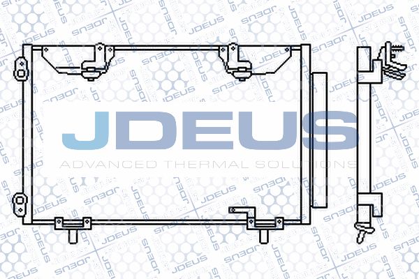 JDEUS Конденсатор, кондиционер 728M50