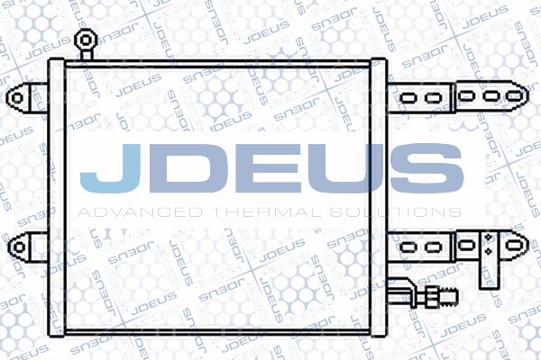 JDEUS Конденсатор, кондиционер 730M18