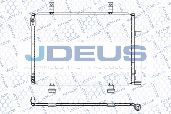 JDEUS Конденсатор, кондиционер 742M25