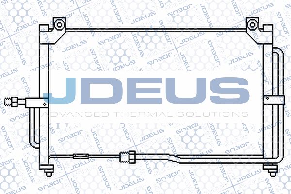 JDEUS Конденсатор, кондиционер 756M04