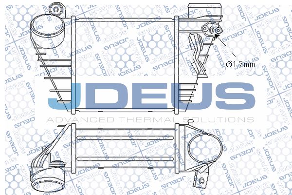 JDEUS Интеркулер 801M04A