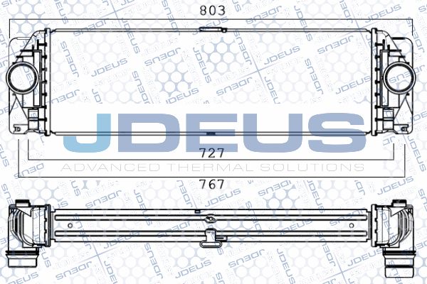 JDEUS Интеркулер 817M85A