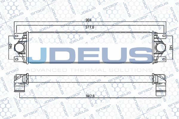 JDEUS Интеркулер 823M28A