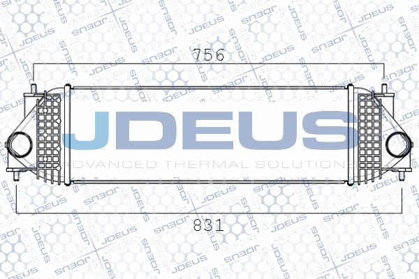 JDEUS Интеркулер 842M18A