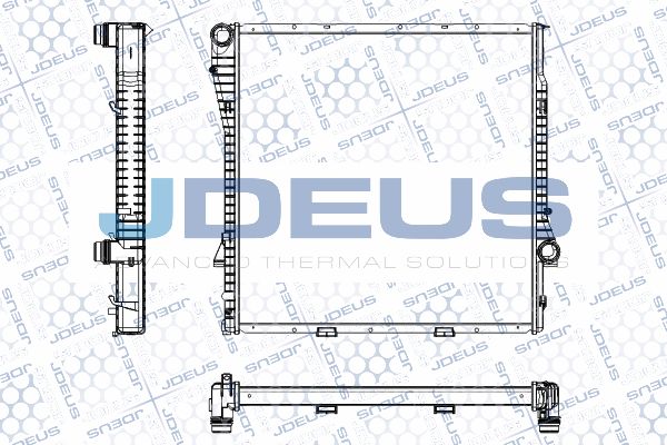 JDEUS radiatorius, variklio aušinimas RA0050730