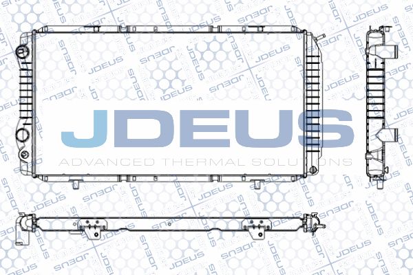 JDEUS Радиатор, охлаждение двигателя RA0070059