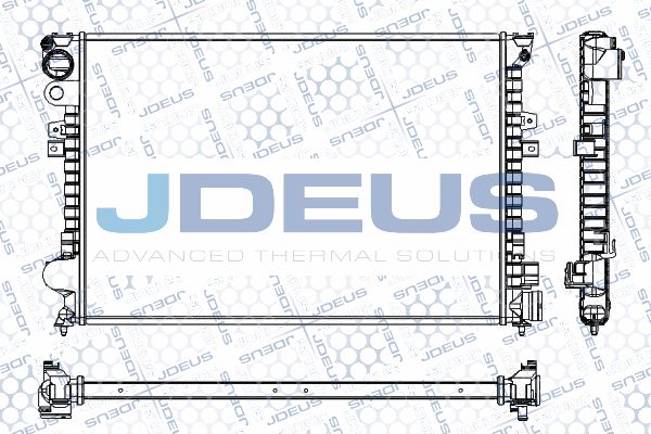 JDEUS radiatorius, variklio aušinimas RA0070250