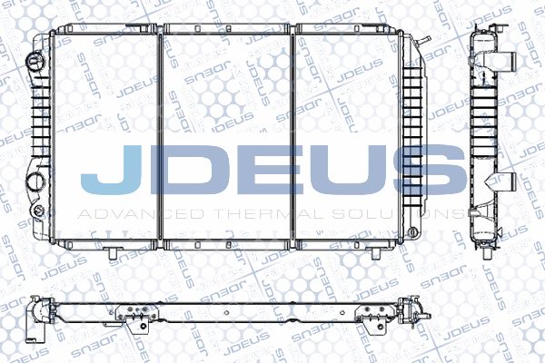 JDEUS Радиатор, охлаждение двигателя RA0110180