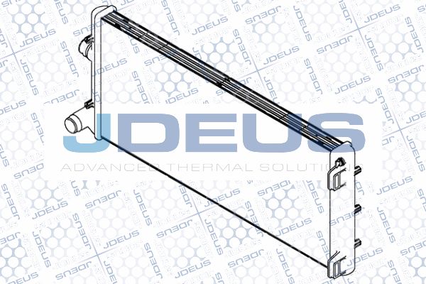 JDEUS Радиатор, охлаждение двигателя RA0110720