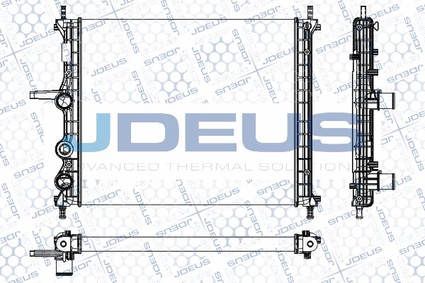 JDEUS Радиатор, охлаждение двигателя RA0110960