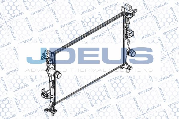 JDEUS radiatorius, variklio aušinimas RA0111410