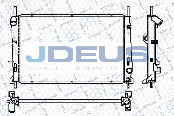 JDEUS radiatorius, variklio aušinimas RA0120750