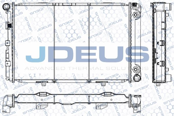 JDEUS radiatorius, variklio aušinimas RA0170170