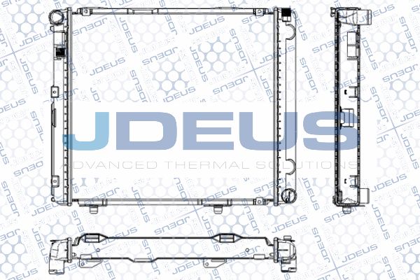 JDEUS radiatorius, variklio aušinimas RA0170300